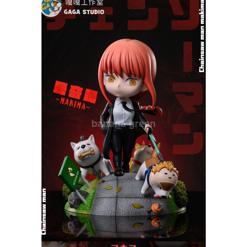 (23년 4분기)체인소맨(GAGA-STUDIO)-SD 지배의 악마 마키마 GK 레진 피규어