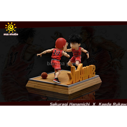 슬램덩크(Sun(썬)-STUDIO)-SD 애니 명장면 시리즈 강백호 서태웅 하이파이브 GK 레진 피규어