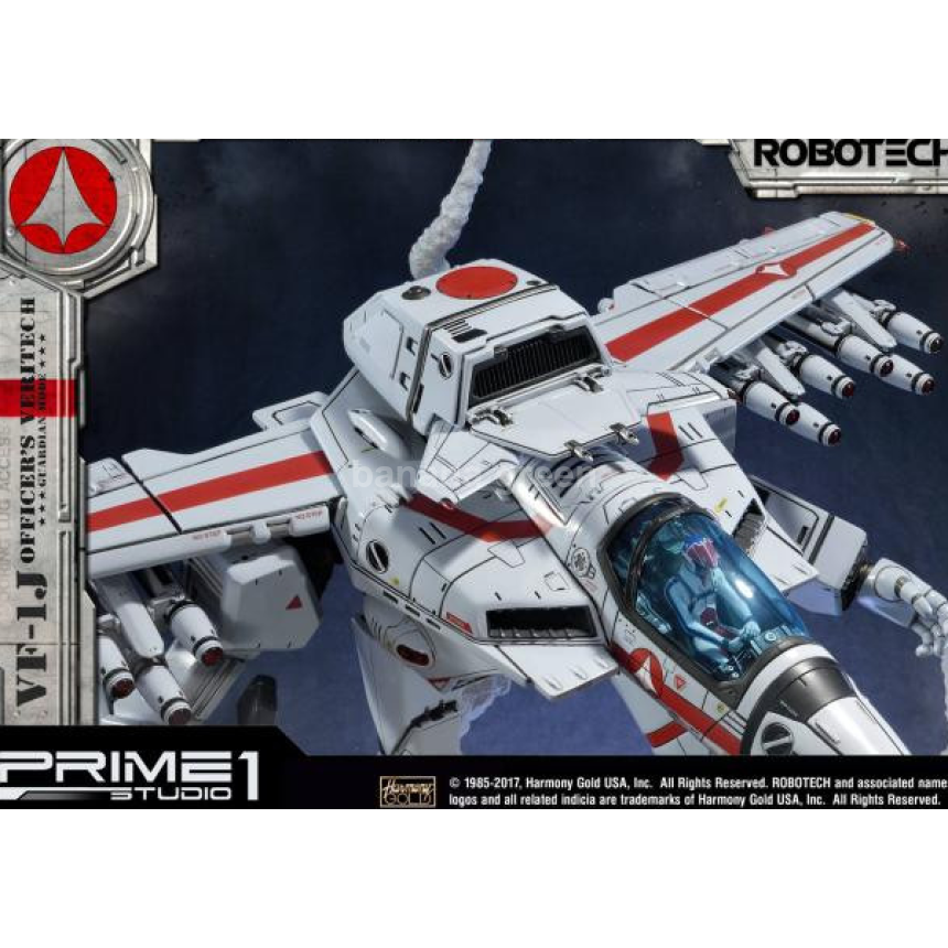 마크로스(Prime1(프라임원,P1S)-STUDIO)-LED VF-1J 발키리 이치죠 히카루 탑승기 거워크 형태 Ver. GK