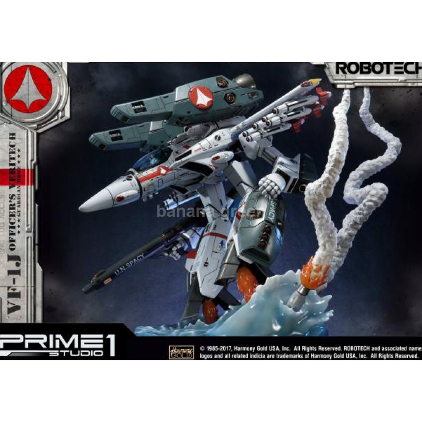 마크로스(Prime1(프라임원,P1S)-STUDIO)-LED VF-1J 발키리 이치죠 히카루 탑승기 거워크 형태 Ver. GK