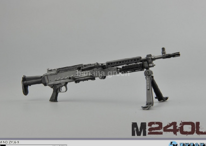 ZYTOYS 1/6 M240 기관총 밀리터리 소품 루즈