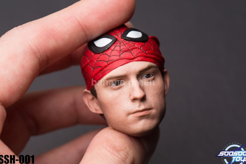 수수토이즈 1/6 스파이더맨 피터파커 헤드 SOOSOOTOYS SSH-001