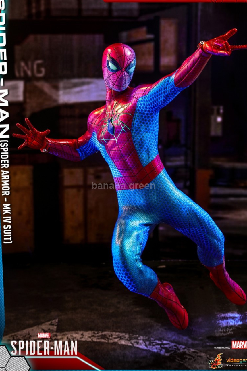 HotToys VGM43 핫토이 마블 스파이더맨 마크4 수트 에디션 1/6 피규어