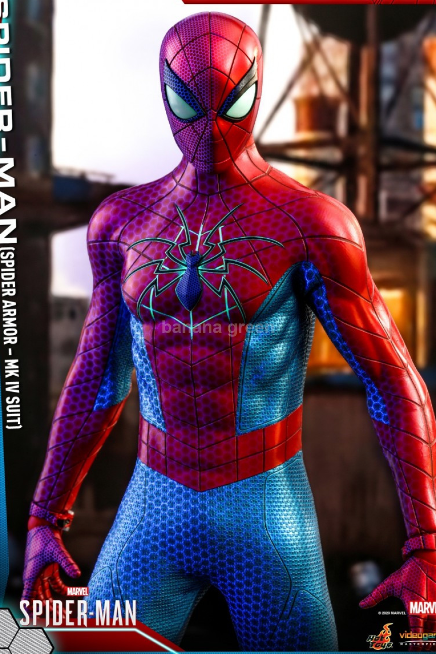 HotToys VGM43 핫토이 마블 스파이더맨 마크4 수트 에디션 1/6 피규어