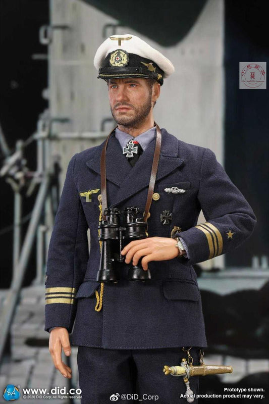 DID D80148 1/6 독일 U보트 선장 하인리히 레만