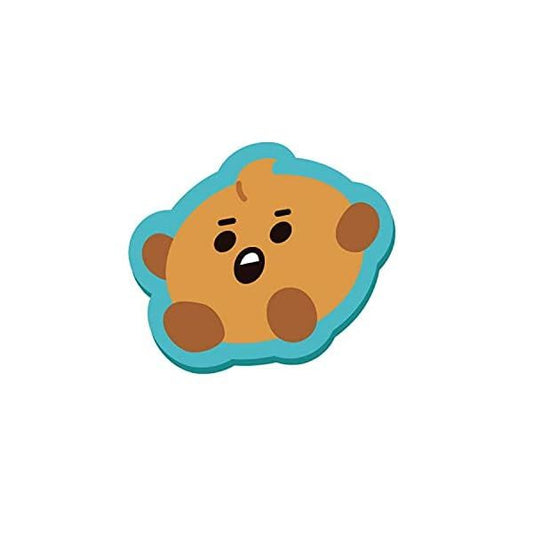 BT21 복슬복슬 자수 배지 SHOOKY