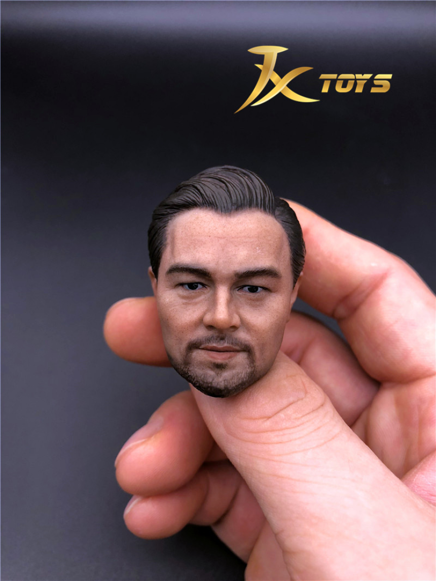 JXTOYS 1/6 Inception Leonardo DiCaprio 피규어 헤드 사용자 지정