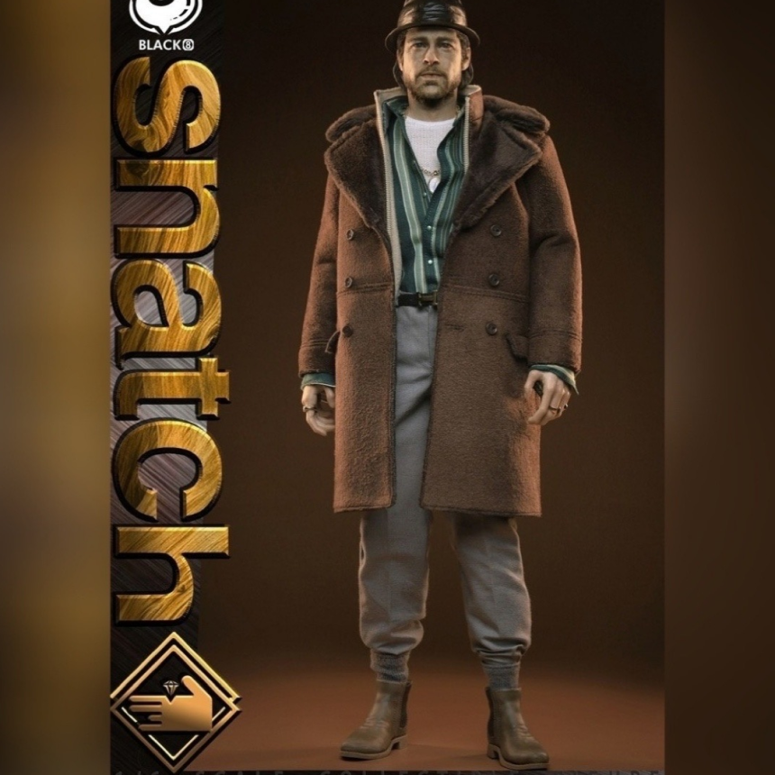 BLACK 8 STUDIO BK-001 스내치 브래드피트 피규어 1/6