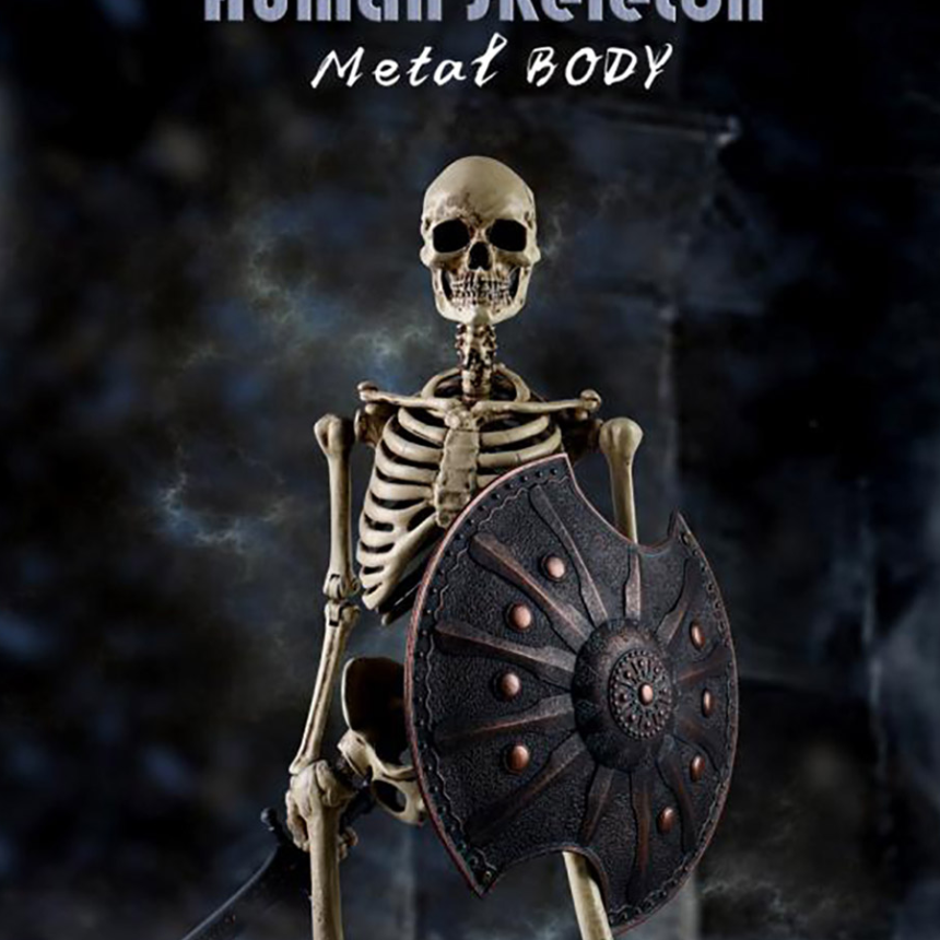 COOMODEL NOBS011 휴먼 스켈레톤 메탈 피규어 1/6