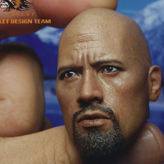 BELET BT013 더 락 드웨인 존슨 피규어 헤드 1/6