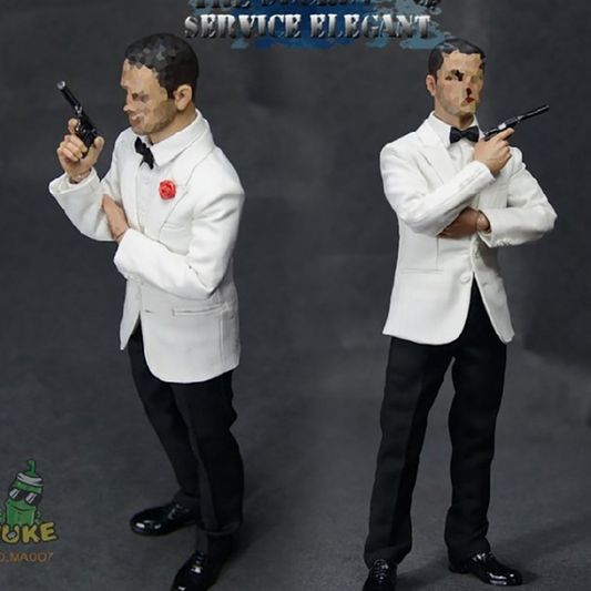 CUKE TOYS MA-007 큐크토이즈 더 시크릿 서비스 피규어 정장 세트 1/6