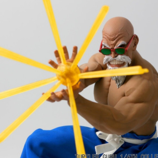 DAFTOYS F04 다프토이즈 무천도사 에네르기파 피규어 헤드 의상 세트 1/6