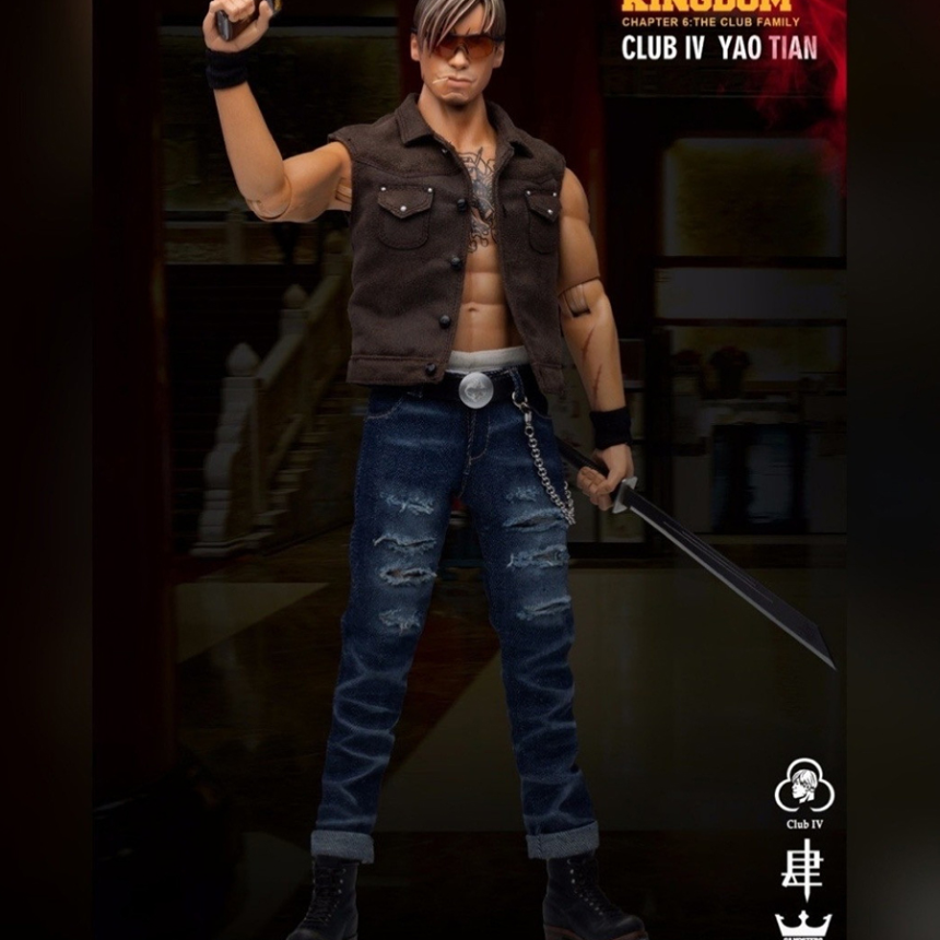 DAMTOYS GK019 댐토이 갱스터킹덤 클럽 양조위 Yao Tian 피규어 1/6
