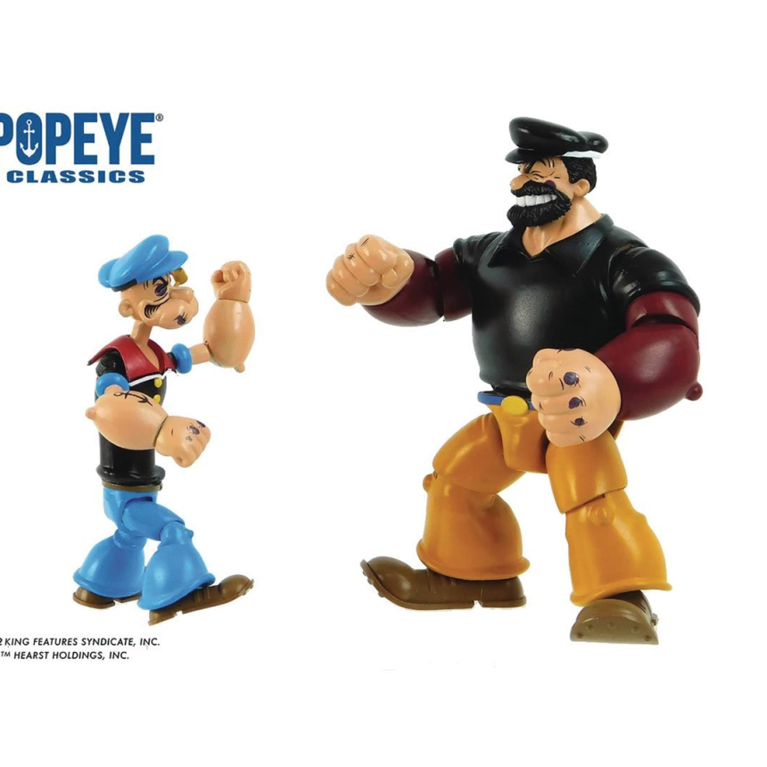 뽀빠이 POPEYE 클래식 뽀빠이 vs 블루토 1/12 액션피규어