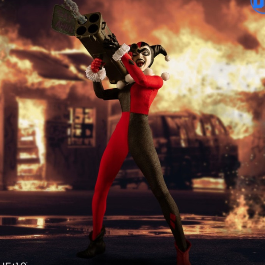 Mezco Toyz 메즈코토이즈 DC 광대 1/12 할리퀸 피규어