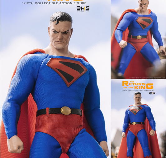 BMS 저스티스리그 슈퍼맨 1/12 DC 히어로 액션피규어