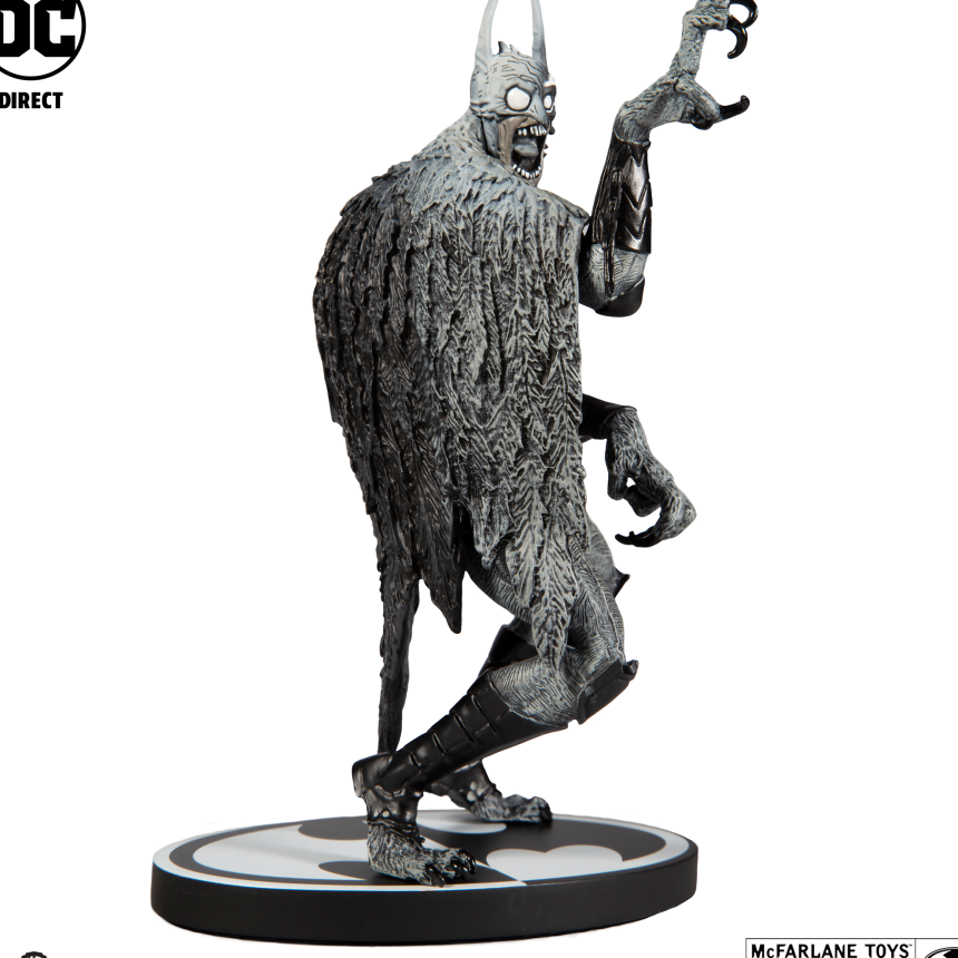 DC 다이렉트 그렉 카풀로 배트몬스터 흑백버전 스태츄 피규어