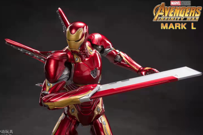 Iron Man 스튜디오 아이언맨 토니스타크 디럭스 MK50 액션피규어