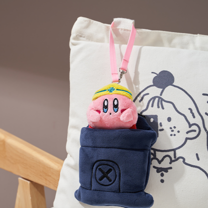 커비 kirby 카드 명함 지갑 가방고리 팬던트 봉제 지갑인형