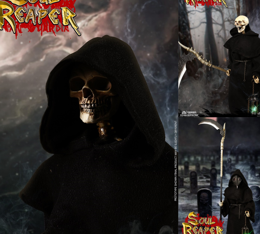 COOMODEL 쿠모델 NS005 데스 스켈레톤 리퍼 1/6 소울 사신 해골 피규어