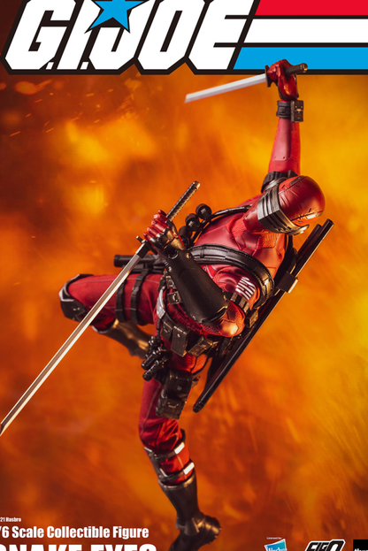 쓰리제로 Threezero 지아이조 G.I. Joe 1/6 스네이크 아이즈 레드