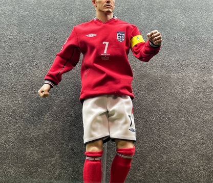 CR7 스튜디오 잉글랜드 닭벼슬 모히칸 윙어 1/6 데이비드 베컴 축구 피규어