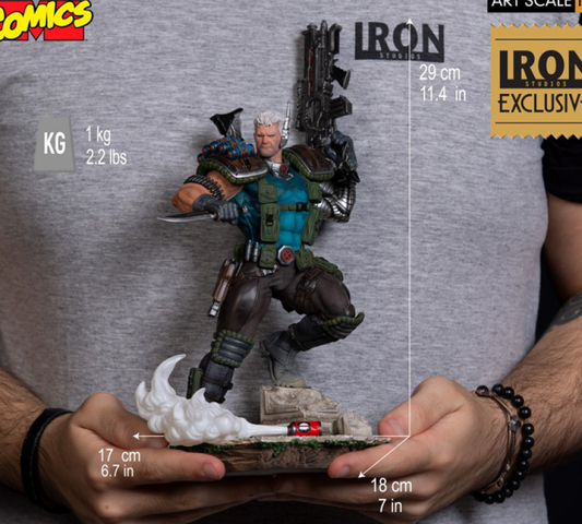 Iron Studios 아이언스튜디오 MARCAS17919 데드풀 1/10 케이블 피규어