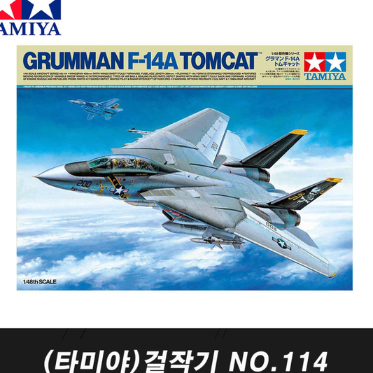 TAMIYA 걸작기 시리즈 No.114 먼 F-14A