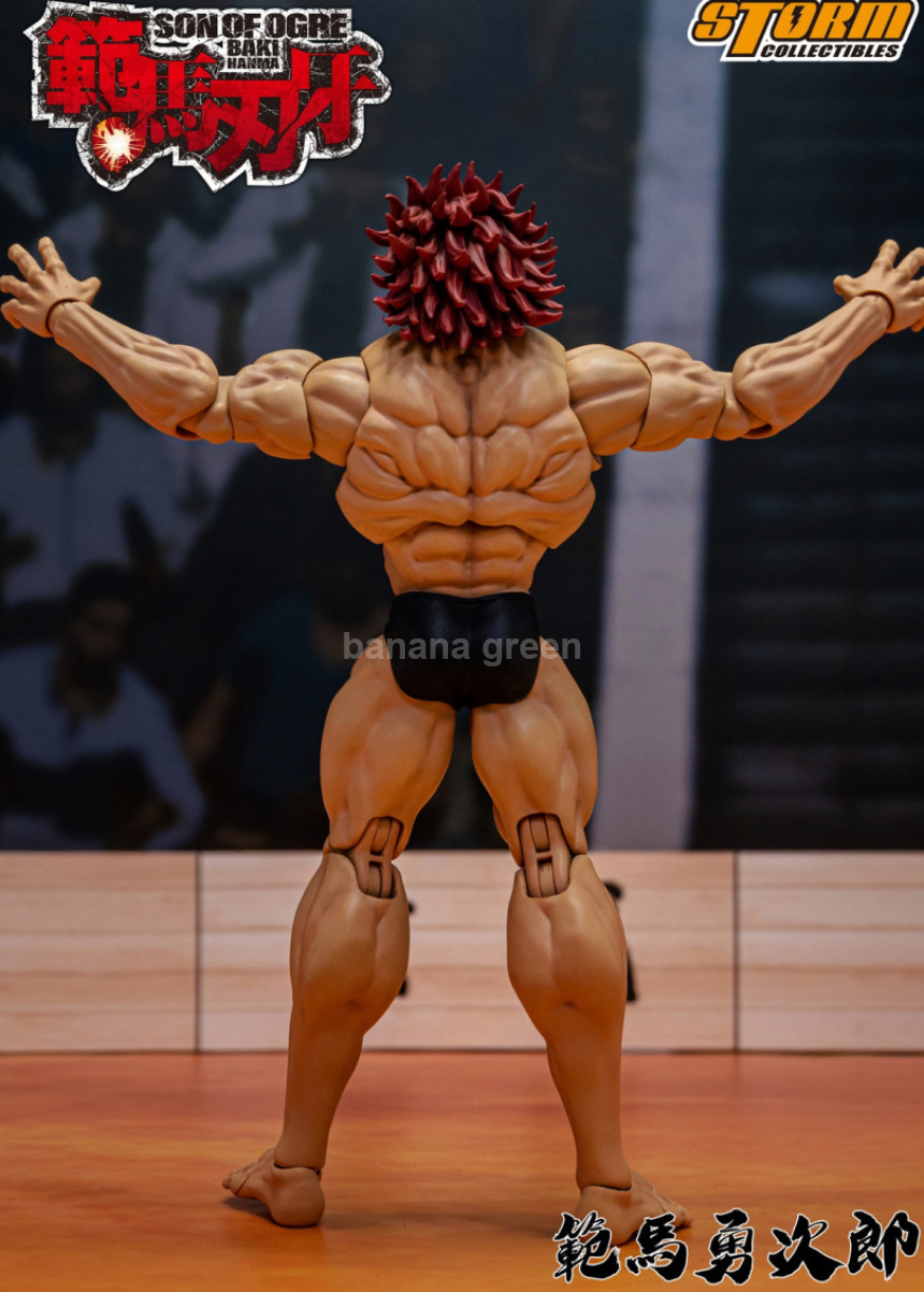 Storm Toys KIBK02E 스톰토이즈 한마 유지로 한마 바키 1/12 피규어 6인치