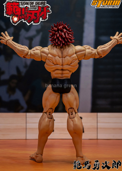 Storm Toys KIBK02E 스톰토이즈 한마 유지로 한마 바키 1/12 피규어 6인치