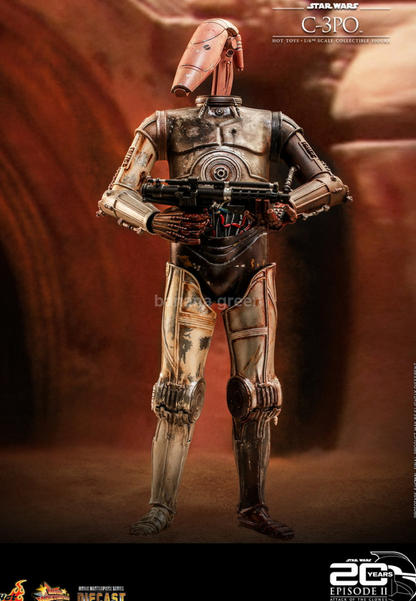 핫토이 Hot Toys MMS650 스타워즈 클론의 습격 C-3PO 로봇 1/6 피규어