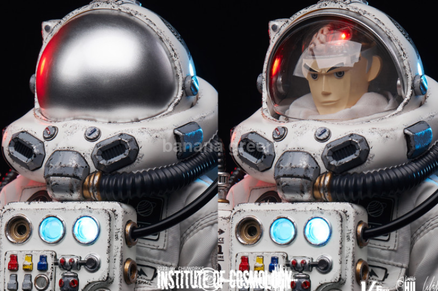 CHUWORKS 우주비행사 LOOP WHITE 테크놀로지 연구소 1/6 피규어