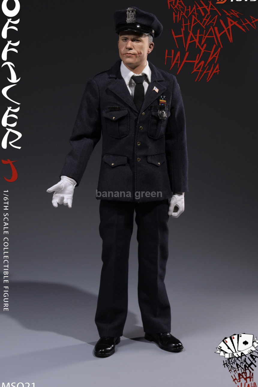 MTOYS MS021 다크나이트 배트맨 경찰 조커 1/6 피규어