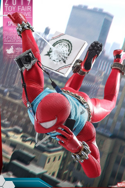 핫토이 스파이더맨피규어 토이페어 스칼렛 스파이더 수트 HotToys VGM34