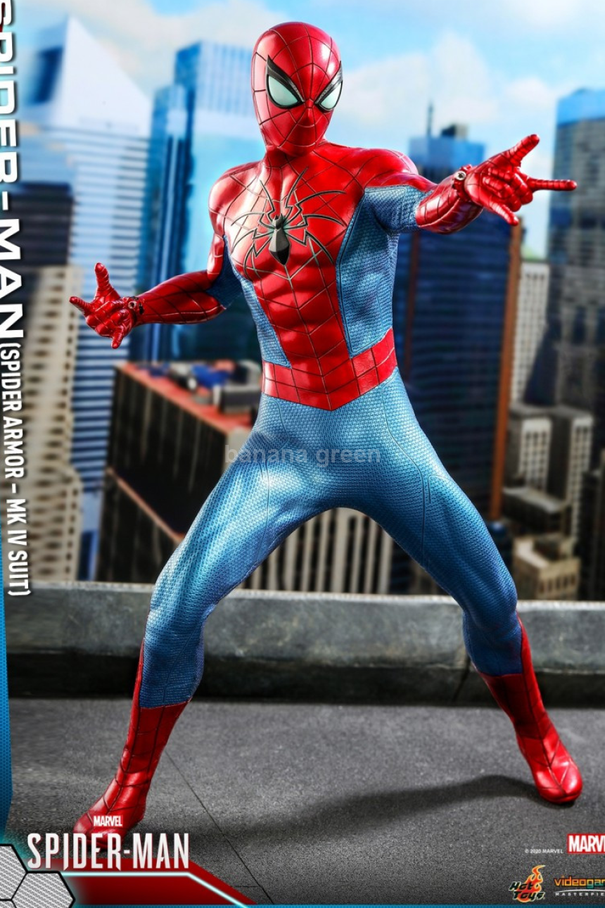 HotToys VGM43 핫토이 마블 스파이더맨 마크4 수트 에디션 1/6 피규어