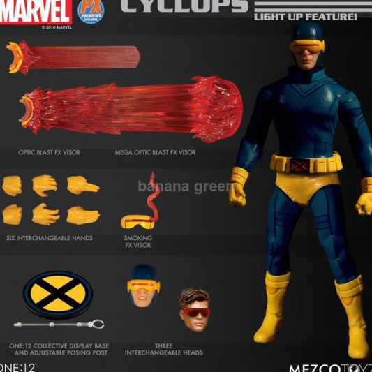 MEZCO Toyz 메즈코 토이즈 엑스맨 사이클롭스 PX 1/12 피규어