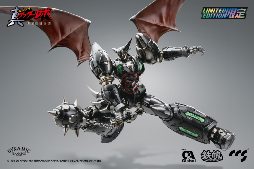 CCStoys 진 겟타 1호 블랙 - 수량한정 -겟타 로보 세계 최후의 날 초합금 슈퍼로봇