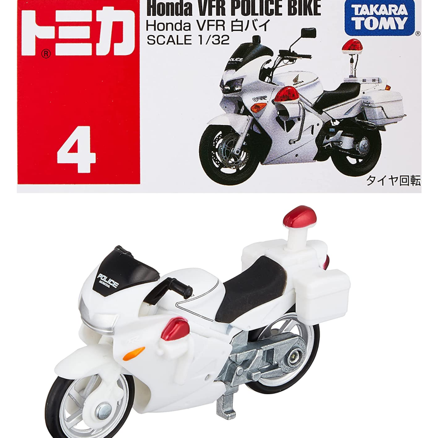 타카라 토미카 4 Honda VFR800 혼다 흰색 바이크