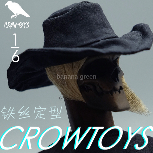 CROW TOYS 페도라 모자 1/6 피규어 루즈