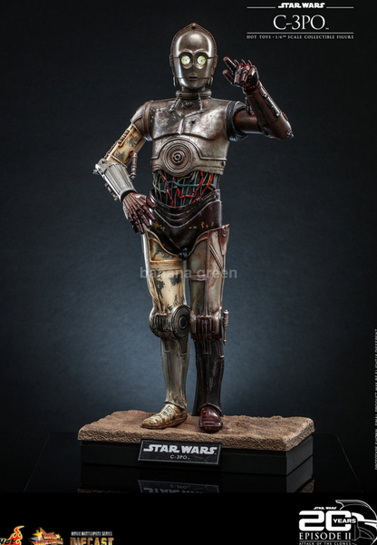 핫토이 Hot Toys MMS650 스타워즈 클론의 습격 C-3PO 로봇 1/6 피규어