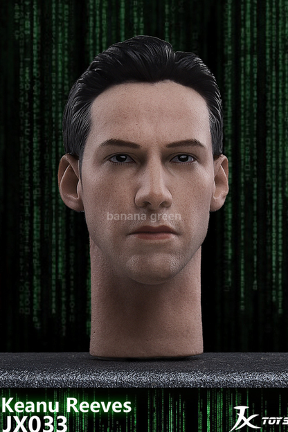 JXTOYS 1/6 매트릭스 네오 키아누리브스 피규어헤드 JX033