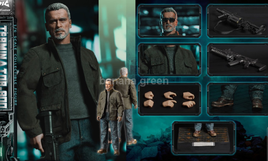 DJ 커스텀 1/6 터미네이터 T800 다크페이트 DJ-CUSTOM NO-16004