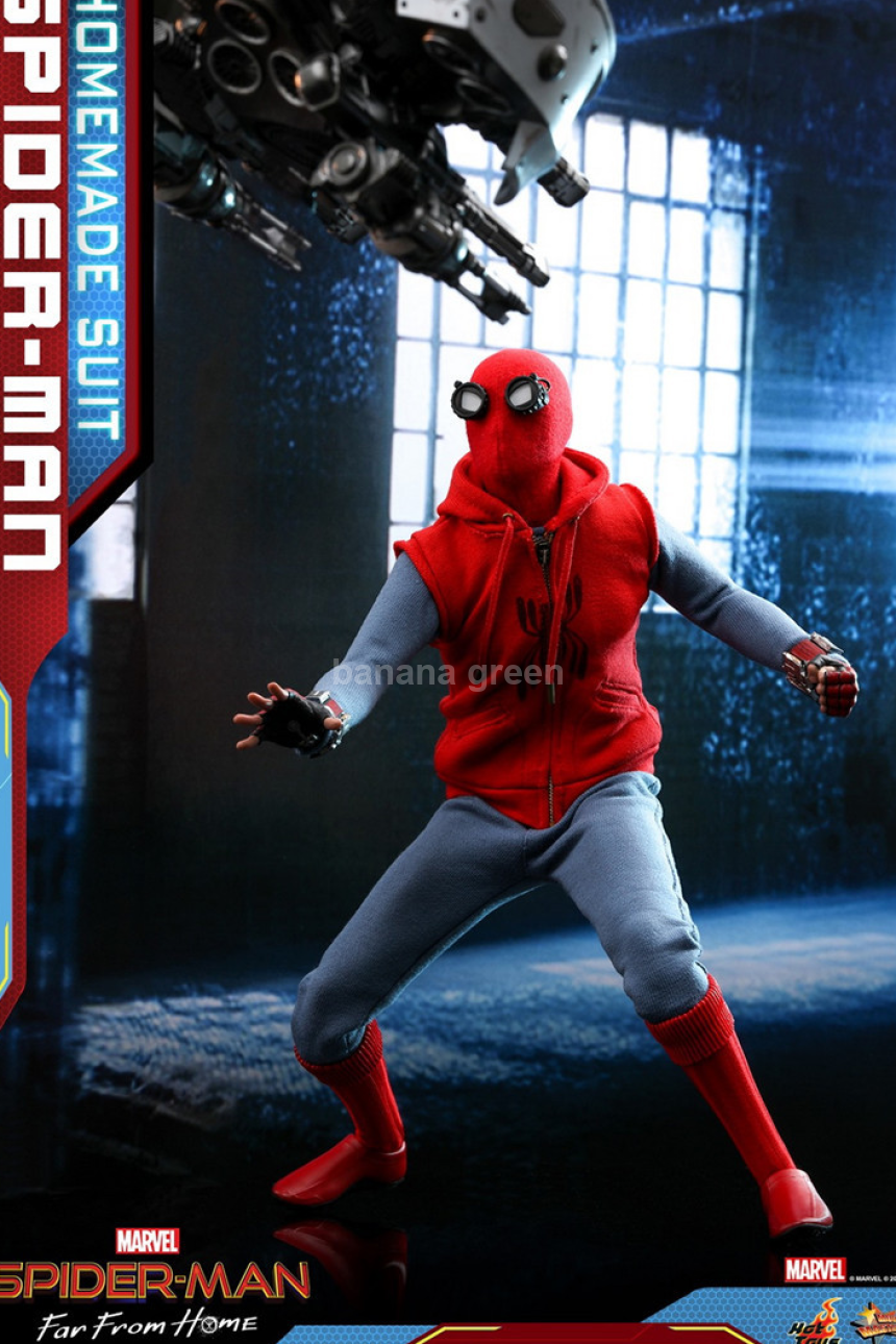 HotToys MMS552 핫토이 스파이더맨 파프롬홈 홈메이드 슈트 1/6 피규어