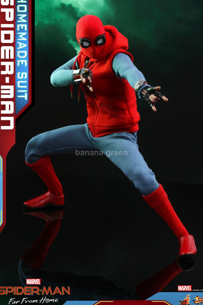 HotToys MMS552 핫토이 스파이더맨 파프롬홈 홈메이드 슈트 1/6 피규어