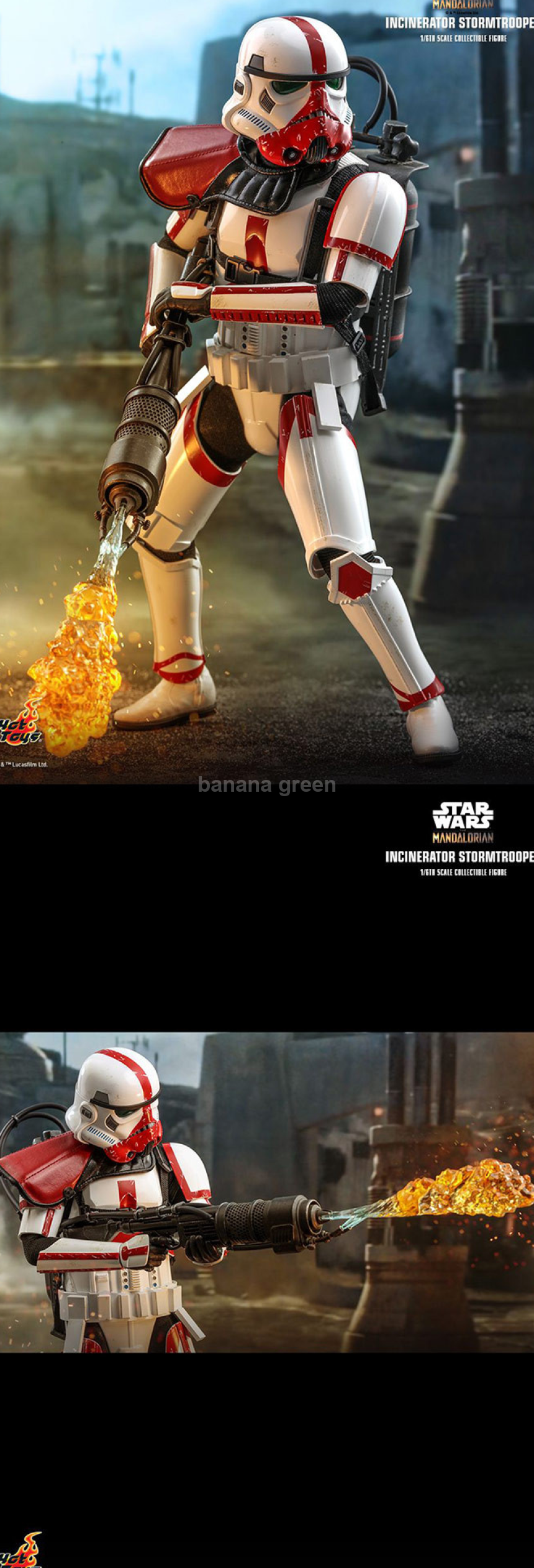 핫토이 Hot Toys TMS012 스타워즈 더 만달로리안 화염병사 스톰트루퍼