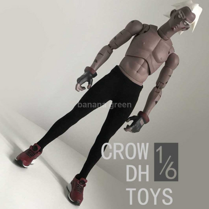 CROWTOYS 1/6 레깅스 팬츠 남성 밀리터리 피규어 의상