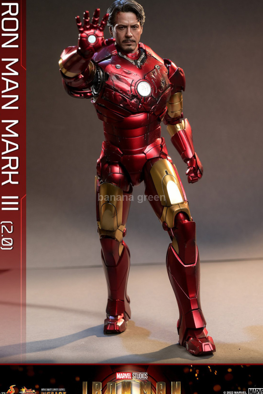 (출시완료) 핫토이 MMS664 아이언맨 마크3 2.0Ver 1/6 Hottoys 피규어