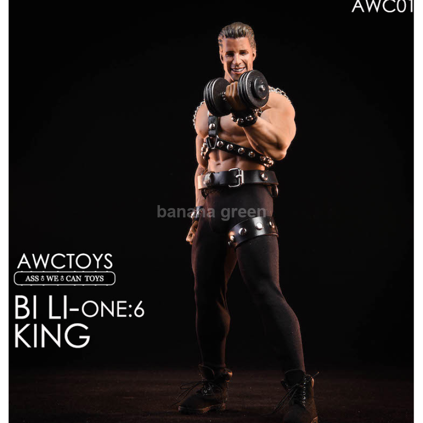 AWCTOYS 1/6 빌리 BI LI KING 피규어 스트롱맨 XG-001