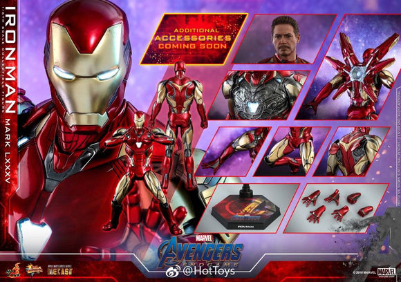 핫토이 Hottoys MMS528 1/6엔드게임 아이언맨 마크85 다이캐스트 ENDGAME IRONMAN MK85