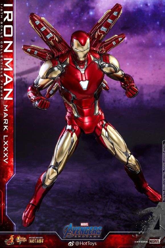 핫토이 Hottoys MMS528 1/6엔드게임 아이언맨 마크85 다이캐스트 ENDGAME IRONMAN MK85